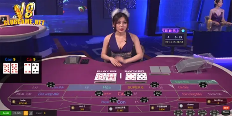 Casino V8Club điểm giải trí cá cược hấp dẫn 