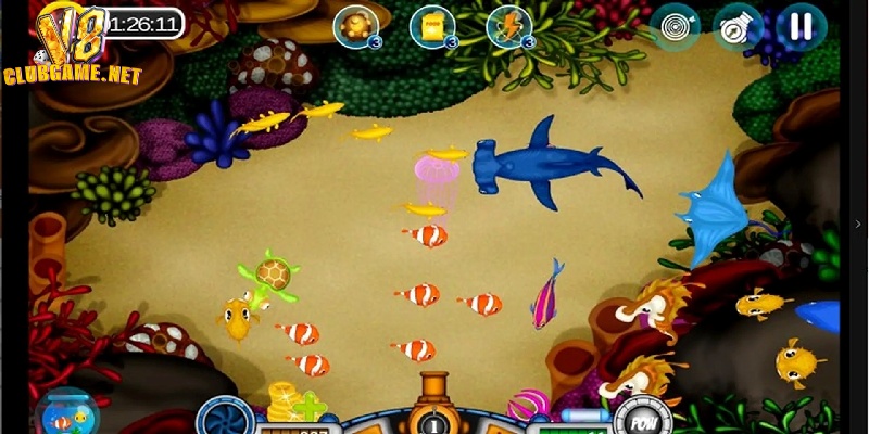 Bắn cá V8Club được thiết kế có nhiều cấp độ