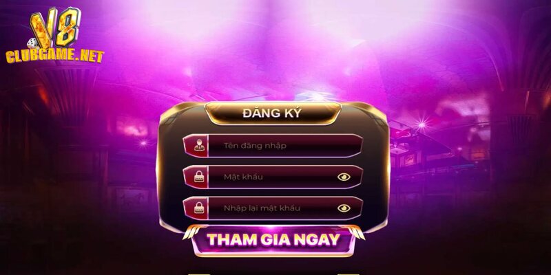 Quy trình đăng ký V8Club trên điện thoại và máy tính cực đơn giản