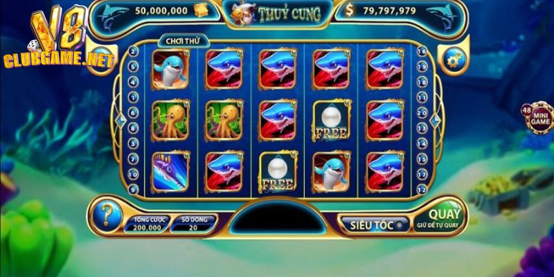 Thuỷ Cung là tựa game chinh phục mọi thành viên